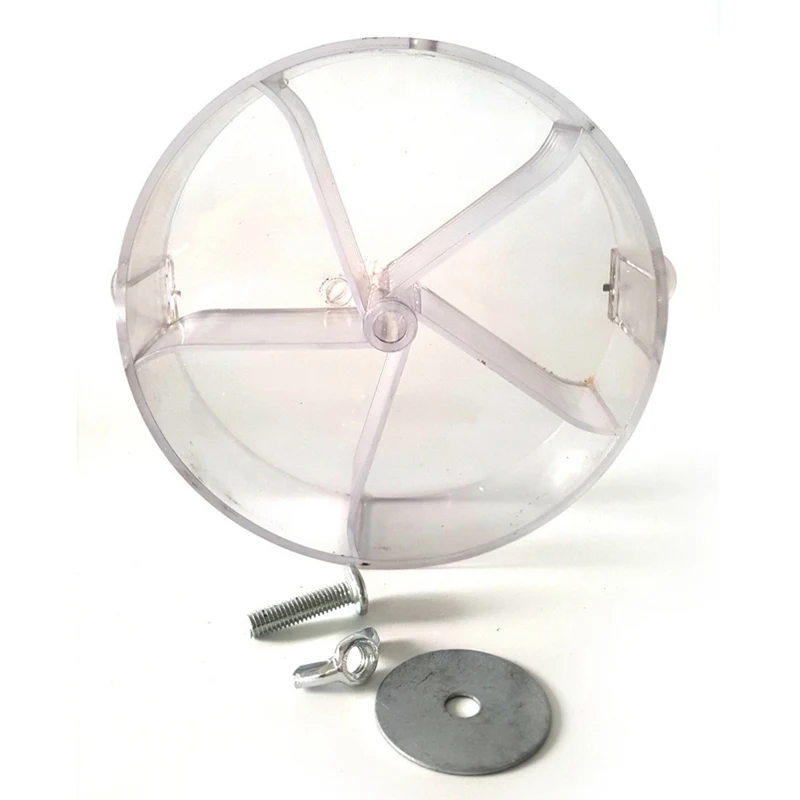 Кормушка для попугаев клетка Еда ПЭТ пластины птица кормления шариковое колесо