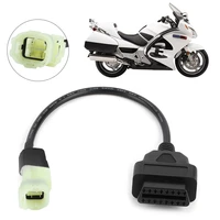 obd2 to 3 pin diagnostic adapter cable motorcycle fault detection parts fit for honda motorbikes or similar
