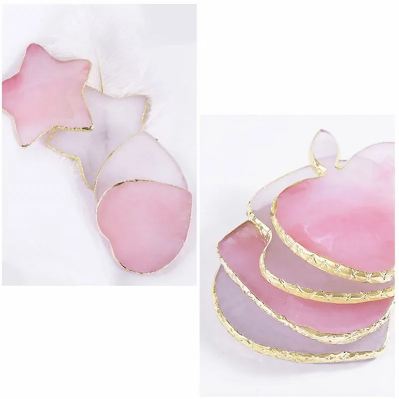 

1Pcs Resin Nail Art Palette, Acrylic Gel Polish Holder Drawing Color Paint Dish Pallet Display for Nail Art Colors Blending NP06