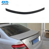 w204 coupe carbon fiber spoiler amg style for mercedes c200 c220 rear bumper trunk wing 2008 2009 2010 2011 2012 2013 2014