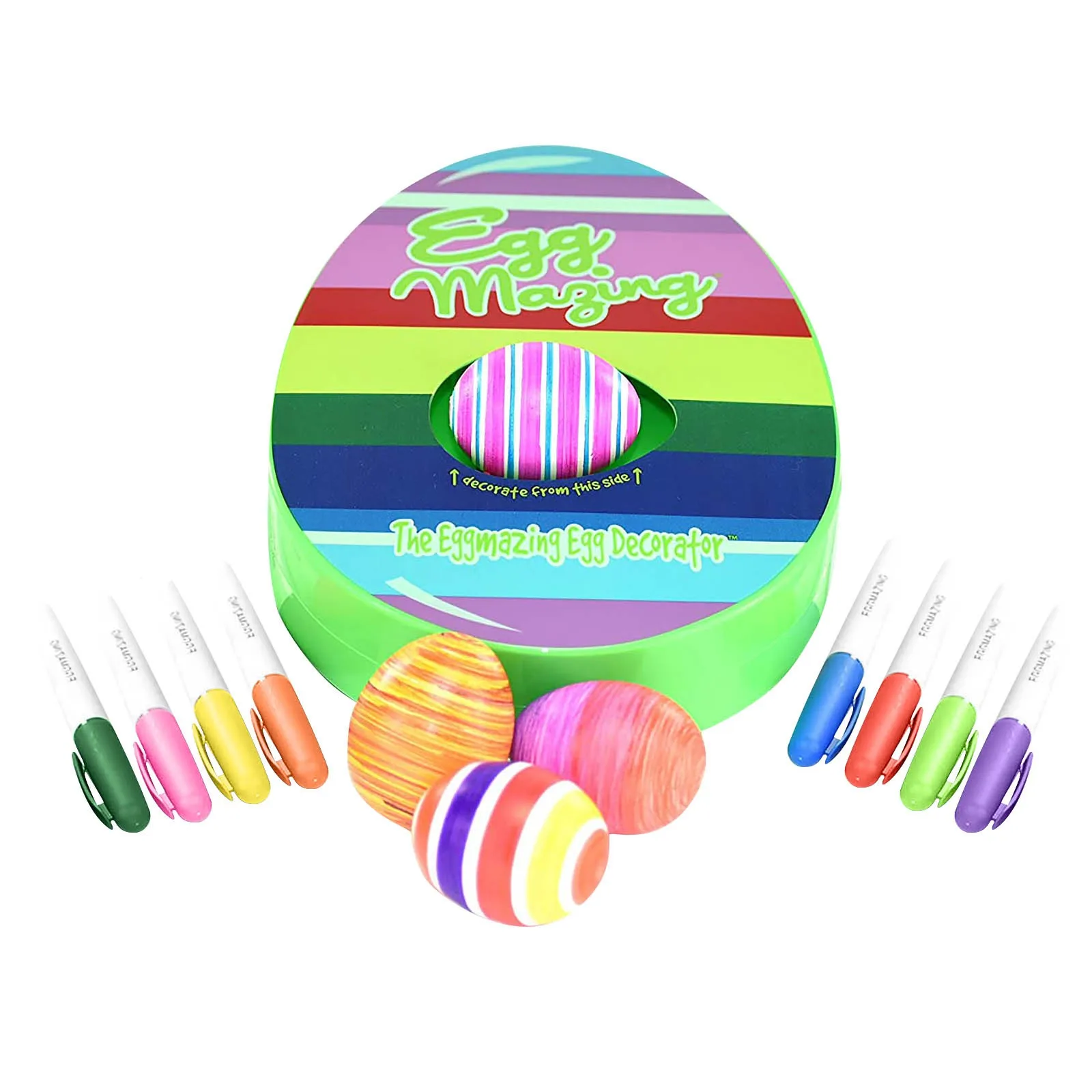 

Painting Egg Ball Easter Egg Children Electric Diy Education Toy Decorative Painting Set Party Decor Festival Craft Supplies #K