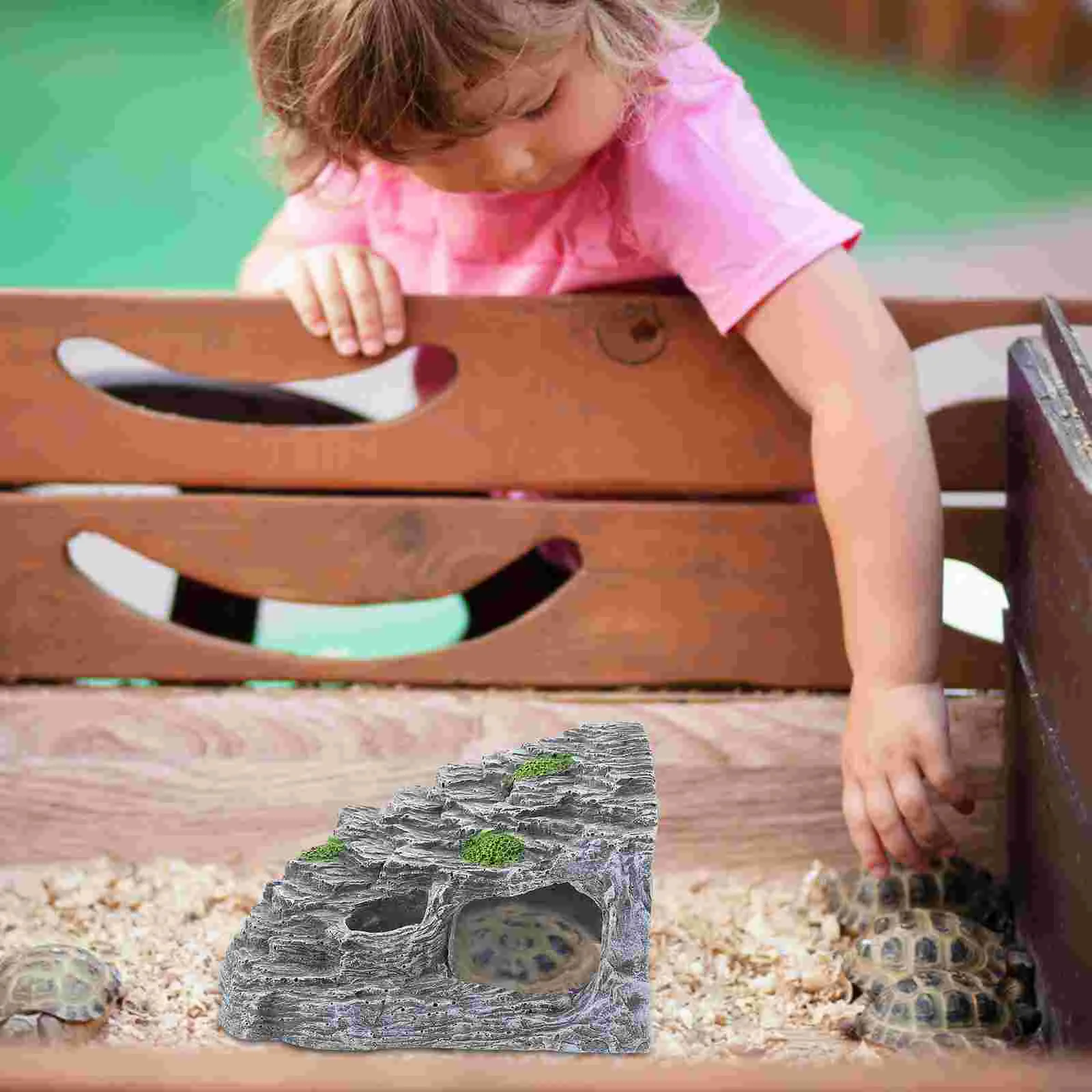 

1 шт. Плавающий тип черепаха подъемная платформа черепаха Плавающая Платформа рептилий док