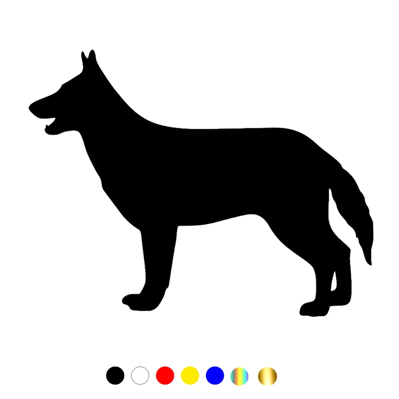 

CS-10634# Various Sizes Vinyl Decal German Shepherd Dog Car Sticker Waterproof Auto Decors on Truck Bumper Rear Window