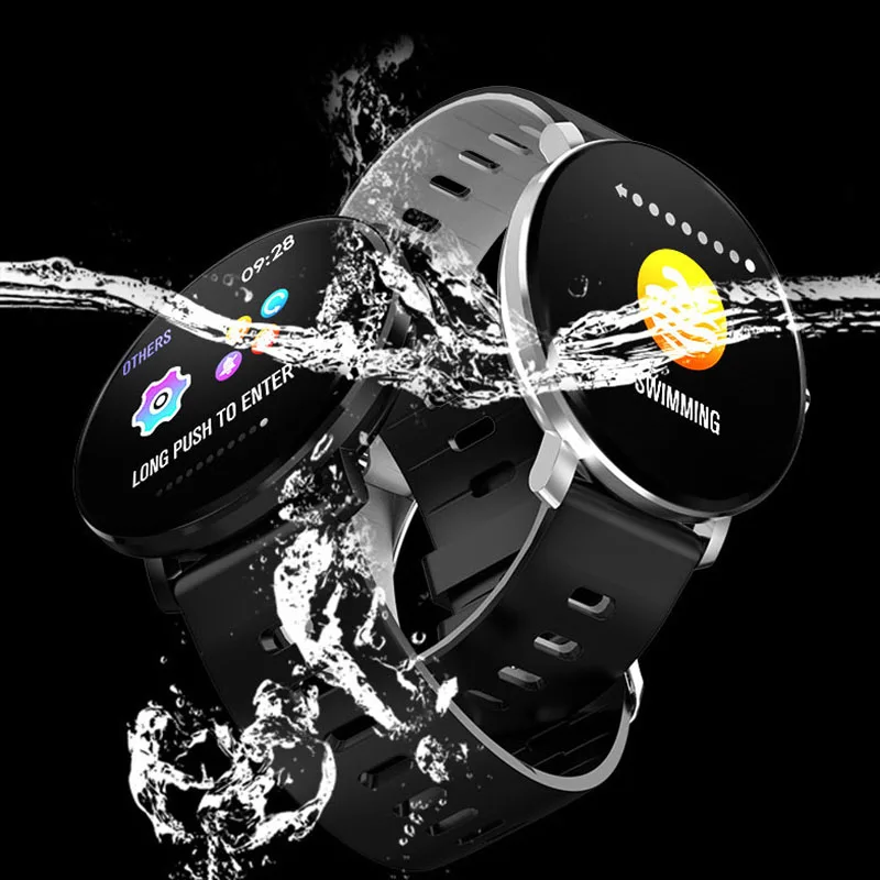 

WWOOR 2021 K9 Smart Watch Men Waterproof Sports Smartband Heart Rate Blood Pressure Monitoring Bluetooth Clock Relogio Masculino