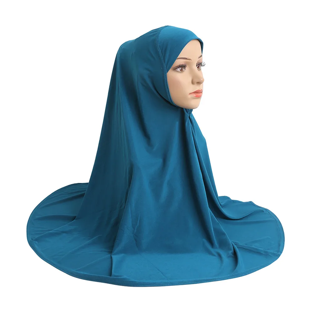 

Large Khimar Women Muslim Instant Scarf Hijab One Piece Ai Amira Overhead Niqab Islamic Prayer Hijabs Pul On Ready Made Shawls