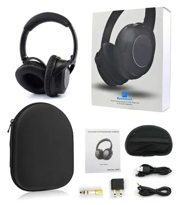 

2020 New Gaming Headset Active Noise Canceling Wireless Headset Smart AI Stereo Headset