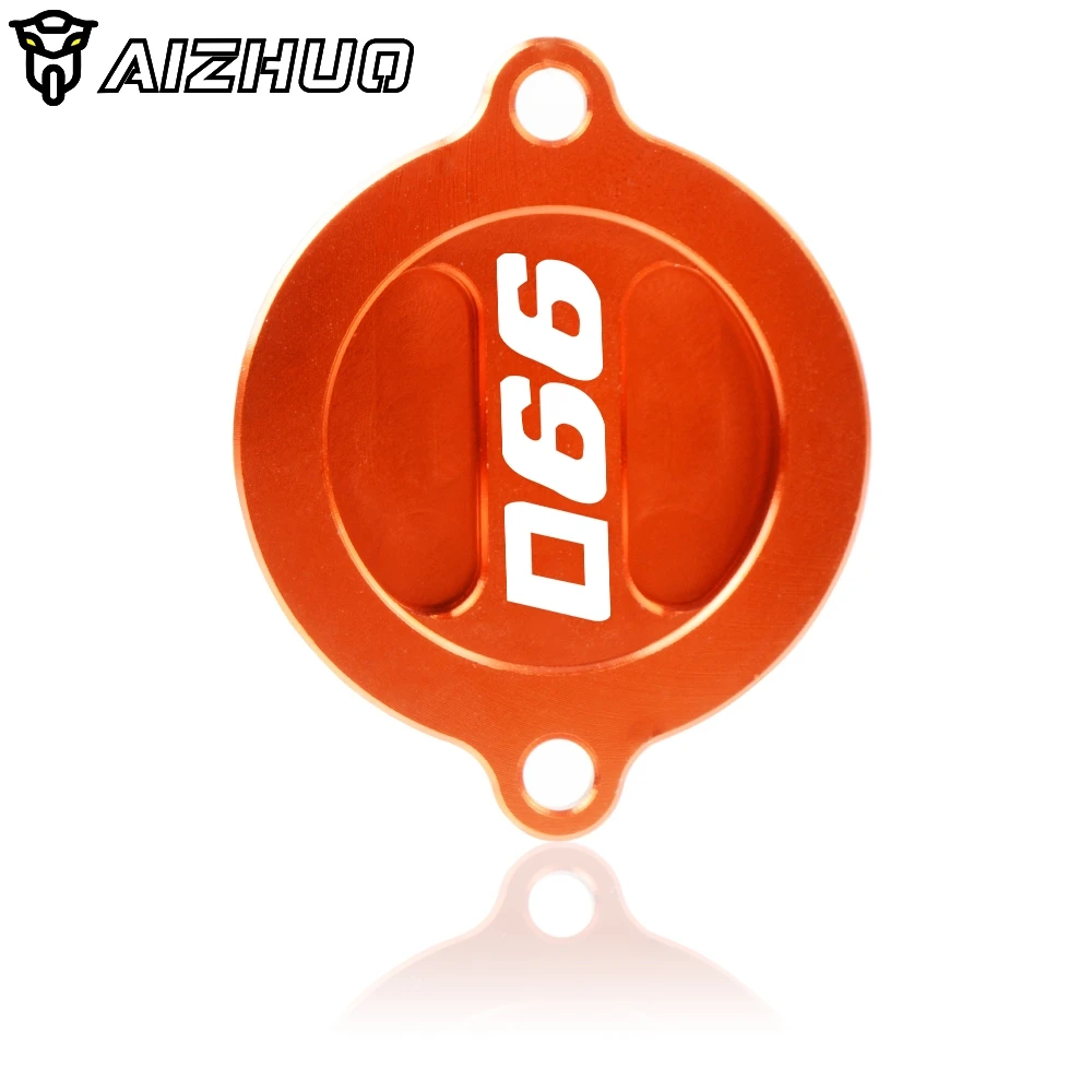 

CNC Aluminum Motorcycle Engine Oil Filter Cap Oil Fuel Tank Cover For 990 Adventure 2011 2012 Adventure Baja 2013 / R 2012