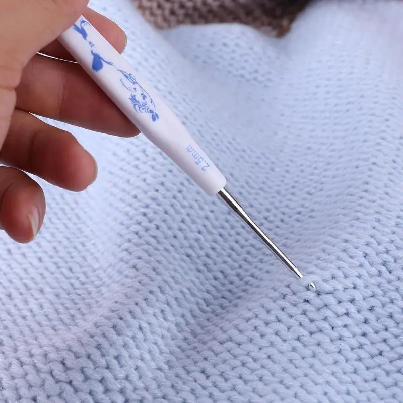 9 шт. комплект крючков для вязания 2 6 мм шарф вязаный свитер плетение ремесло