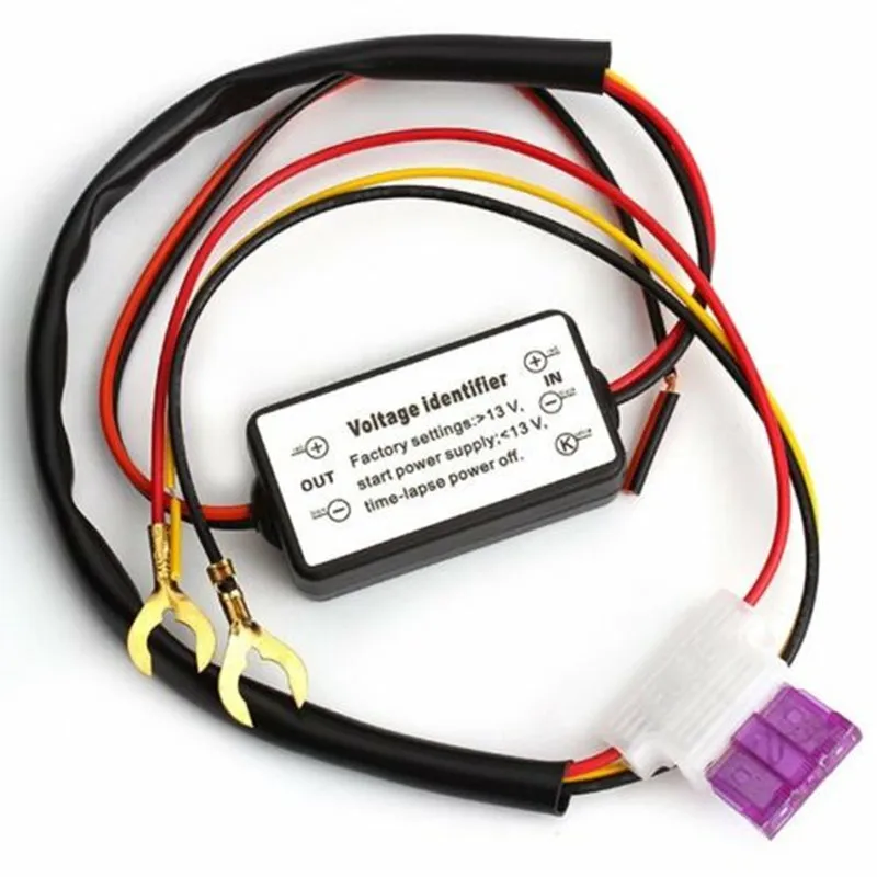 

DRL Controller Auto Car LED Daytime Running Lights Controller Relay Harness Dimmer On/Off 12-18V Fog Light Controller