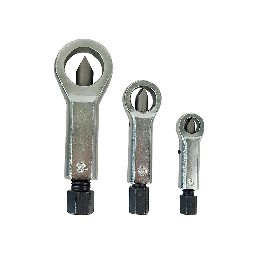 Нержавеющая Сталь Серебряный ржавый гайка сплиттер резак инструмент шляпа