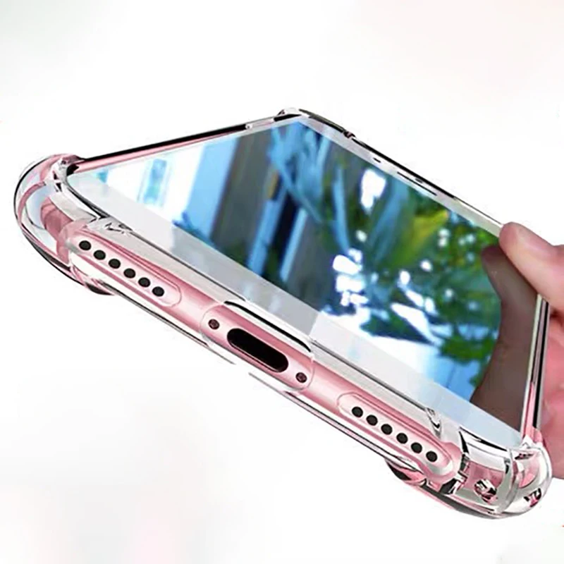 Для Samsung Galaxy A51 A50 A30 A10 A20 A70 A80 A90 A10E A20E силиконовый прозрачный чехол из