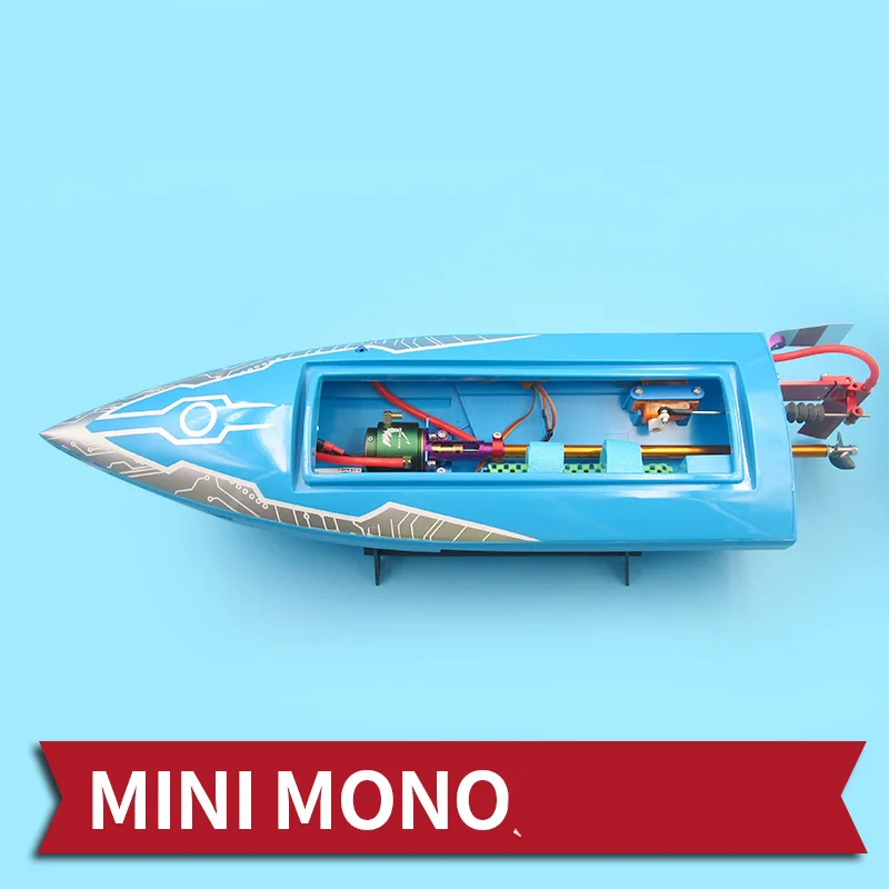Мини моно профессиональная бесщеточная лодка Speedboat Shell Parts 2835 двигатель/Водяной
