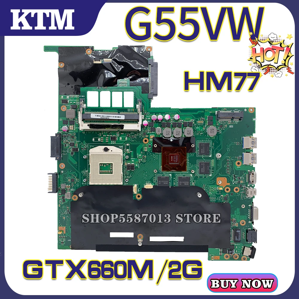 

KEFU Motherboards B53V Laptop motherboard for ASUS B53E original mainboard HM55