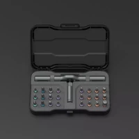 Набор бит с реверсивной отверткой Duka RS1 24 в 1#2