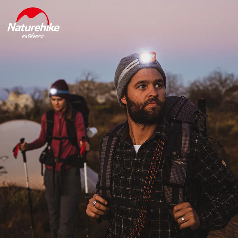 Naturehike наружный налобный фонарь USB Перезаряжаемый Водонепроницаемый Кемпинг