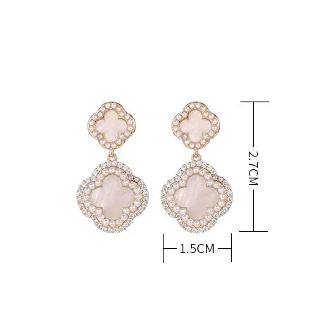 

Ladies Pearl Earrings Temperament Ear Clips Without Pierced Ears Can Be Worn Fashion Ear Jewelry Girl Gift 2021 New