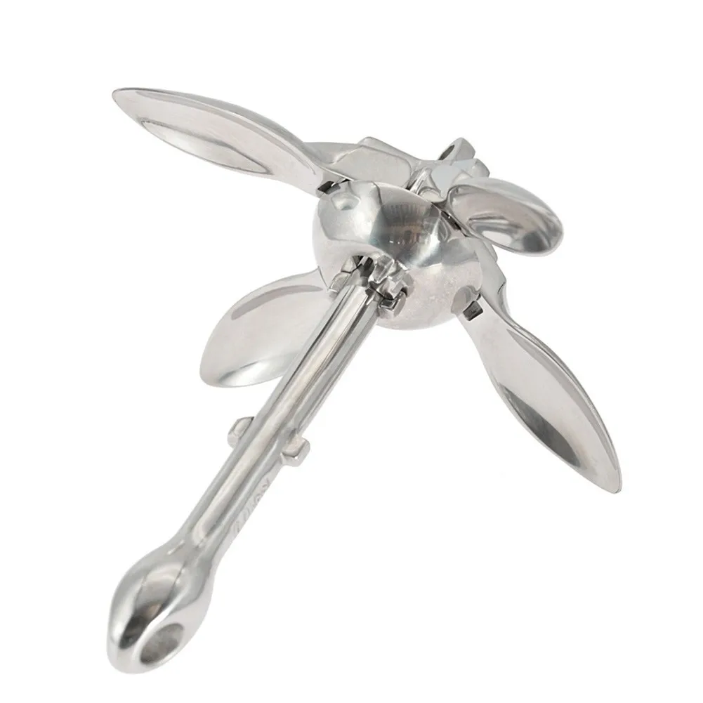 

New Universal Folding Anchor/steel Lightweight Small Watercraft Anchor Accessories/ 3.3 LBS /Kayak Canoe Boat Marine Anchor