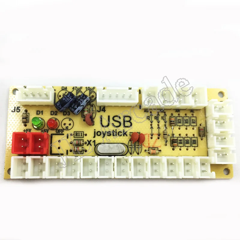 New DIY Zero Delay Arcade Replacement Parts Mayitr USB Encoder PC to Joystick And Cable For Controls Game Kit | Спорт и развлечения