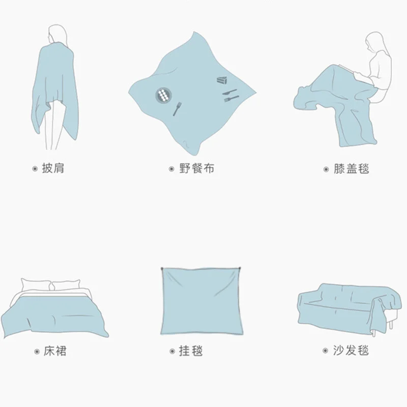 Тканое одеяло для пикника гобелен Шикарный декор Настенный Ковер уличный коврик