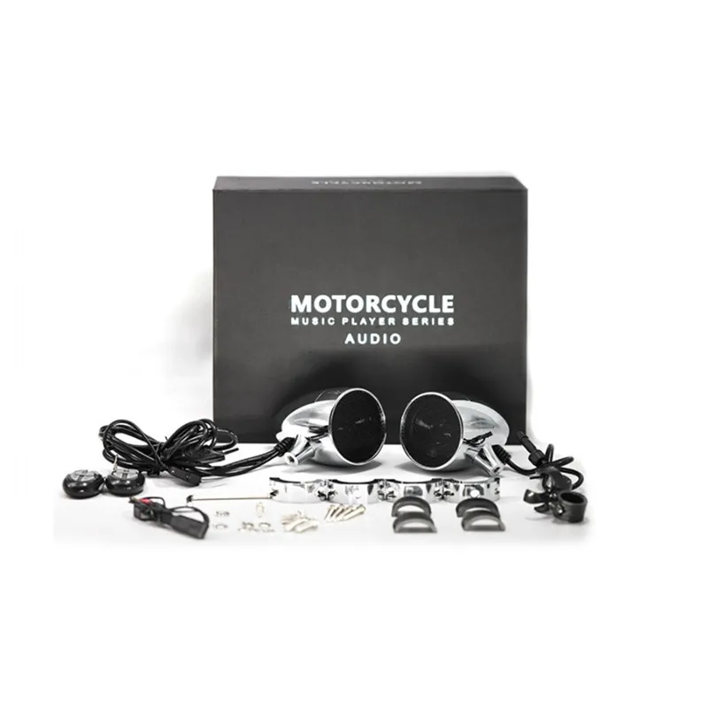 Музыкальный аудиоплеер MP3 Bluetooth колонки для мотоцикла водонепроницаемая