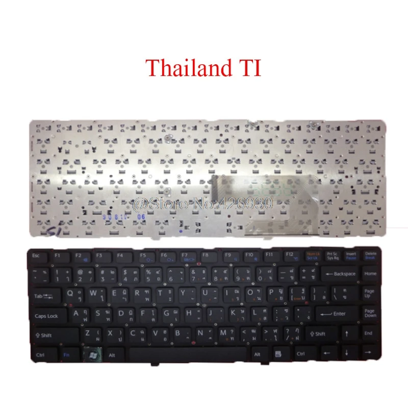 

Laptop TI Keyboard For SONY For VAIO VGN-NW VGN-NW23SE Thailand black new