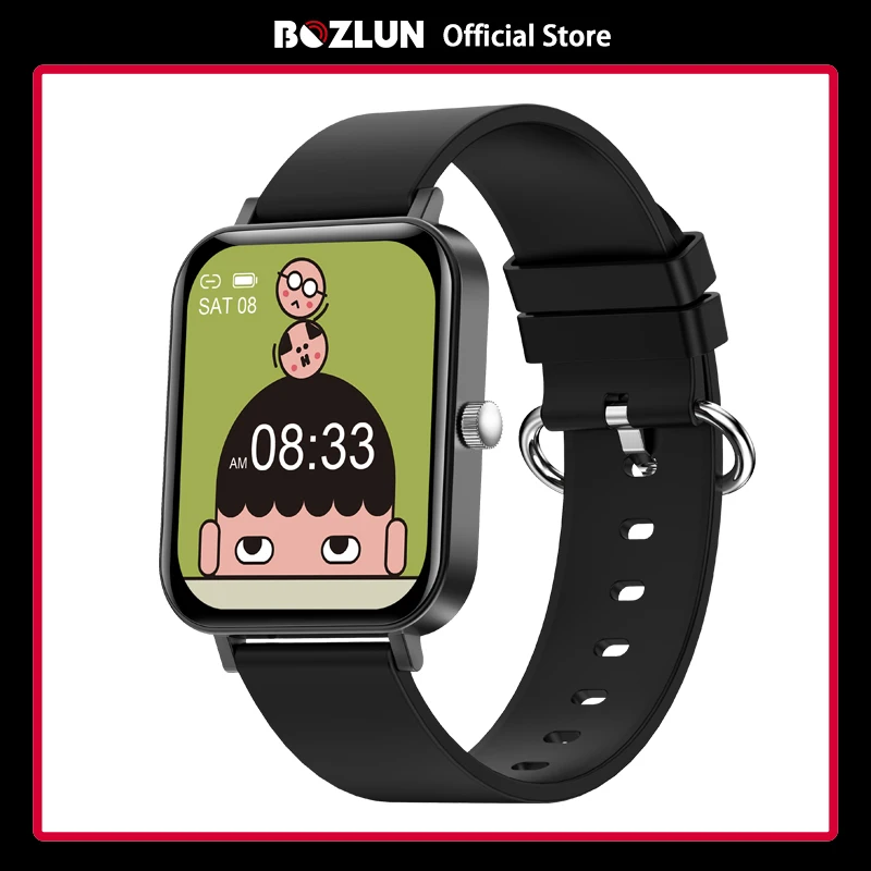 

Bozlun Smart Watch 1.69 inch Square Screen IP67 Waterproof Long Standby Watches Heart Rate Monitor Fitness Tracker