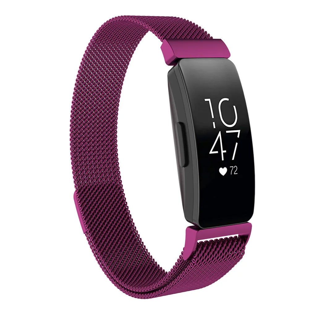 Essidi Миланский ремешок для Fitbit inspire HR умный Браслет магнитный ремешок из нержавеющей стали застежка для Fitbit inspire