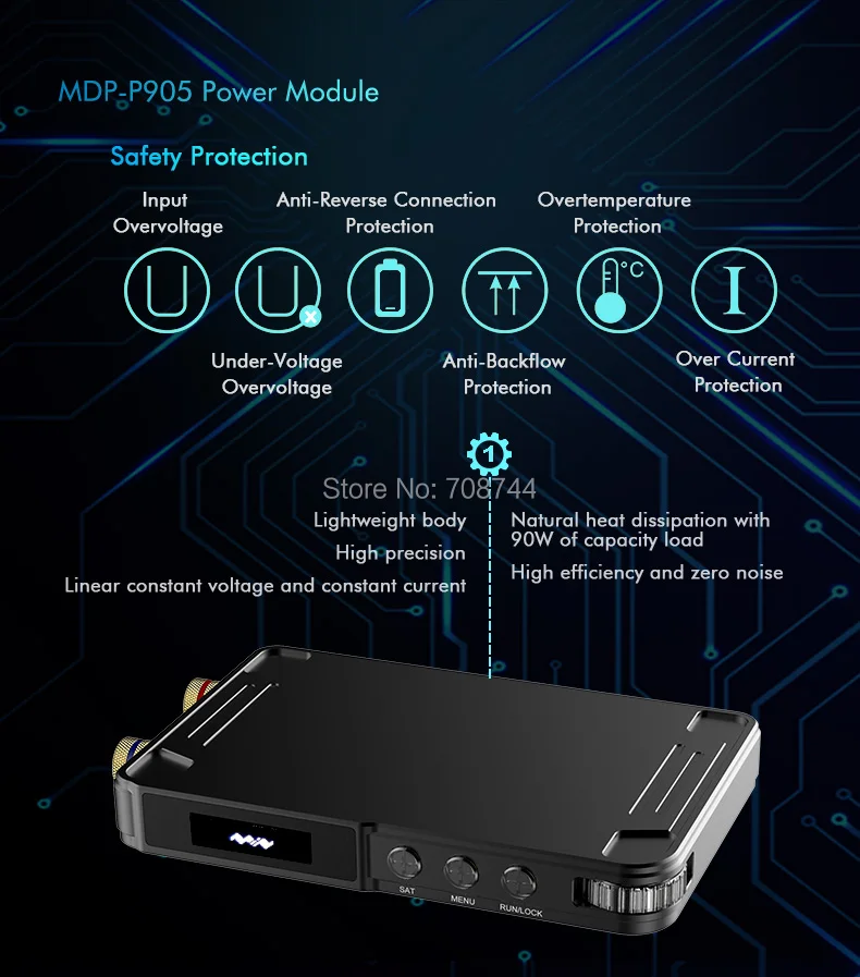 DC 3,6 V~ 30V мини цифровая система питания программируемый Линейный модуль питания постоянного тока лабораторный источник питания MDP-P905 MDP-XP