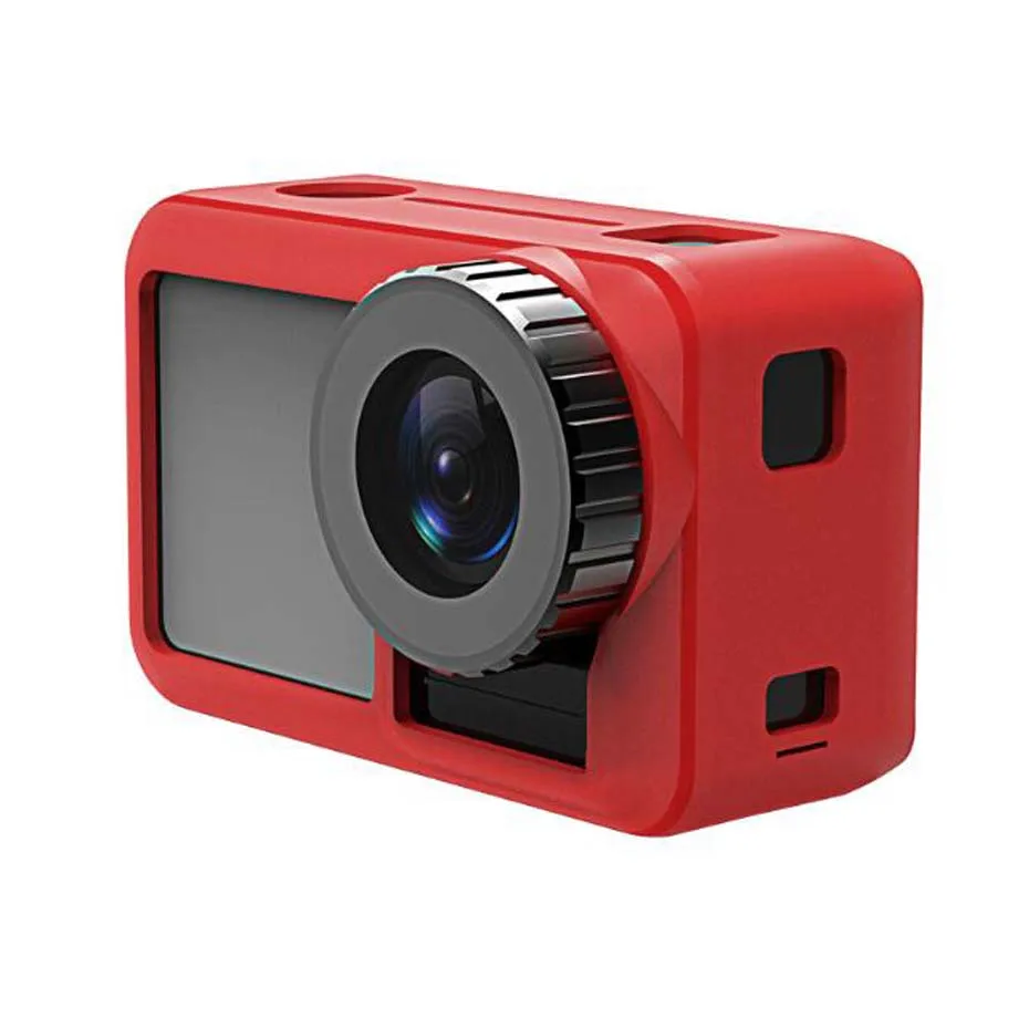 Силиконовый чехол для OSMO Action защитный мягкий аксессуаров экшн камеры DJI Osmo s