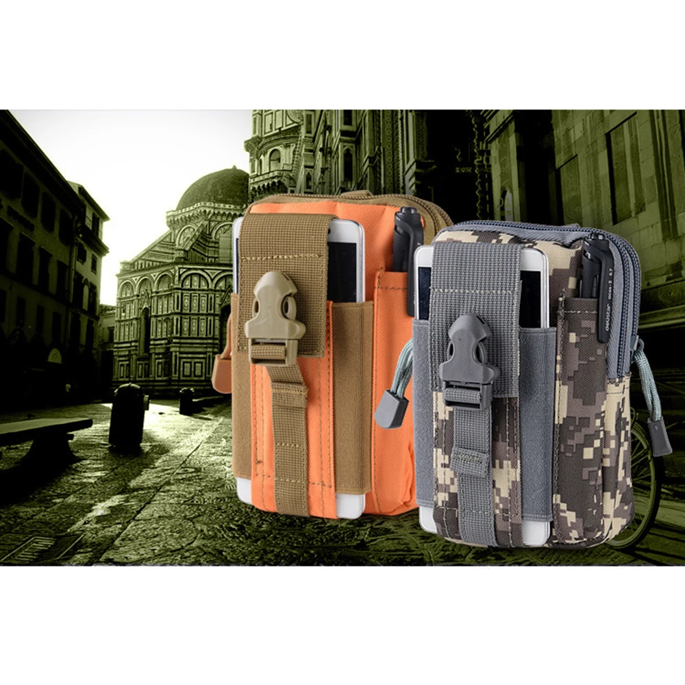 Уличная многофункциональная сумка портативная тактическая карманная поясная