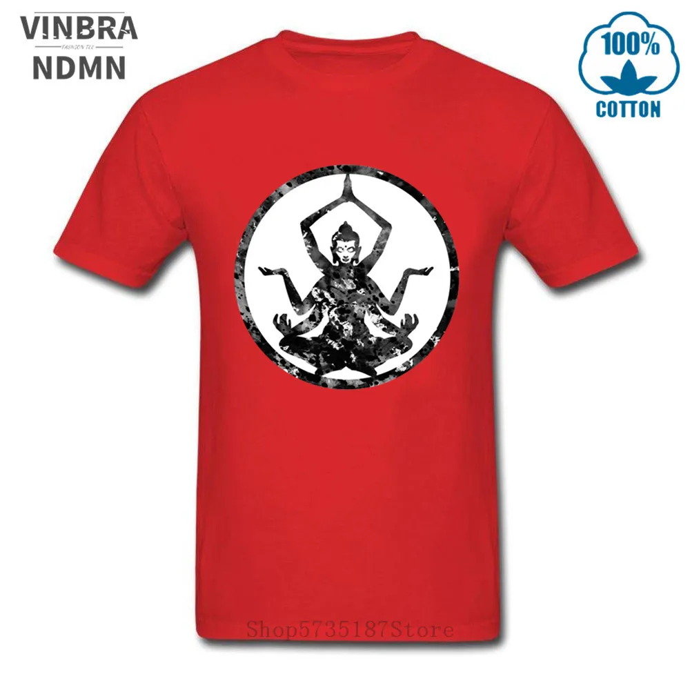 Продвижение 2020 винтажные Летние Забавный индийский Шива Бог футболки для мужчин