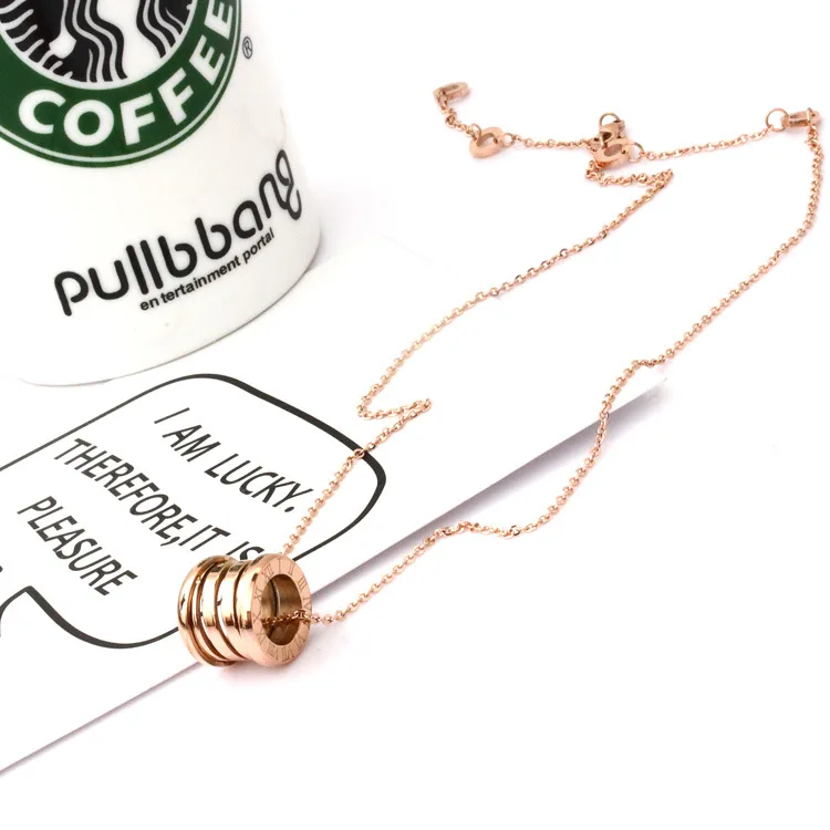 Модное классическое ожерелье из австрийской черно белой керамической титановой