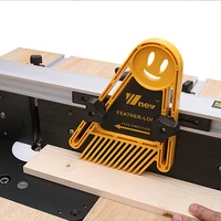 multi purpose feather loc board set double featherboards miter gauge slot woodworking saw table diy safety tools