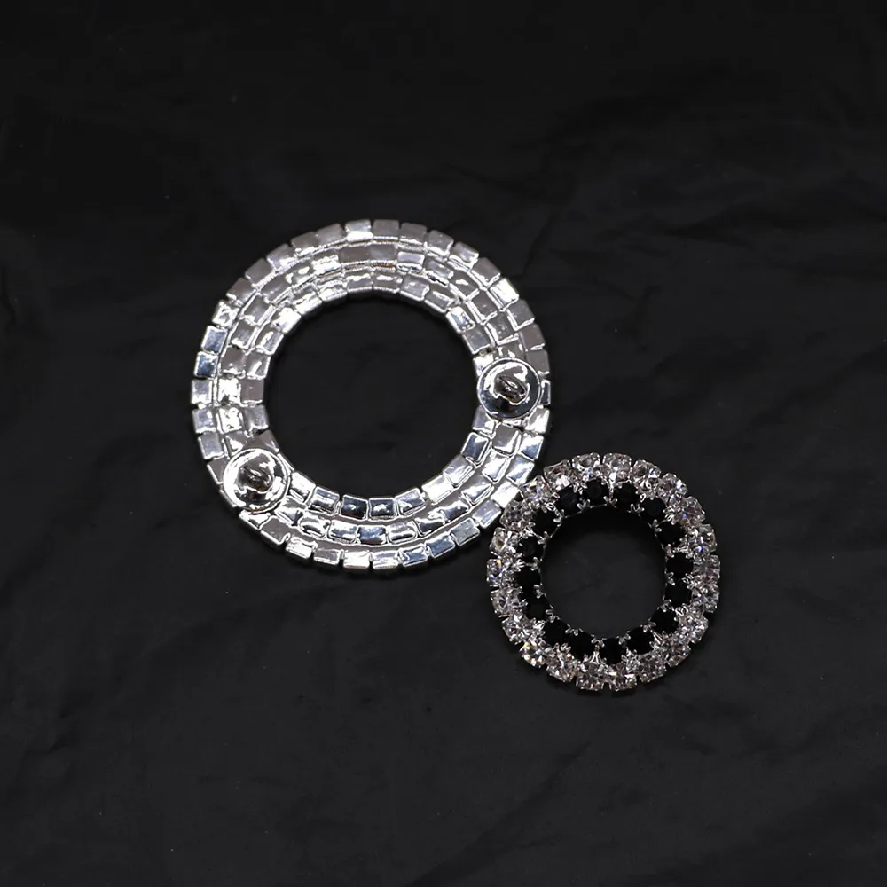 Металлическая стразная пуговица хорошего качества 45 мм 74 с украшением для