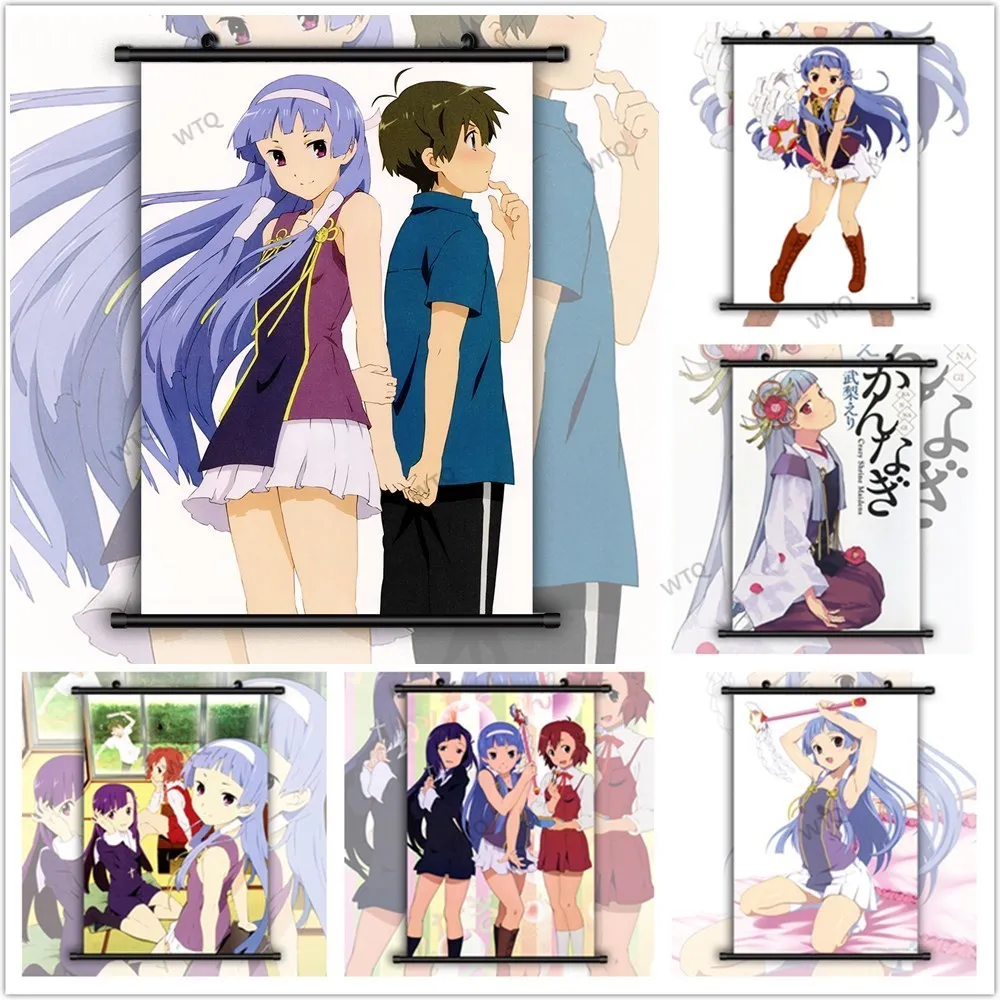 WTQ Аниме постеры Каннаги Безумные священницы Наги Занге Аоба декор стены холст живопись искусства картина комната дом