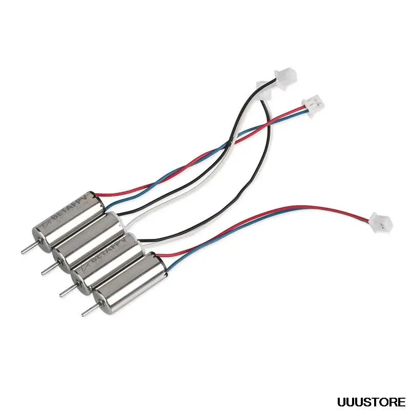 

4PCS BETAFPV Cetus Motor Accessories 7x16mm 19000KV Brushed Motors with JST-1.25 Connector for Cetus FPV Kit Quadcoptor Motor