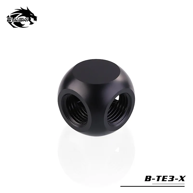 Трехсторонние/4-ходовые кубические распределительные фитинги Bykski многоходовые