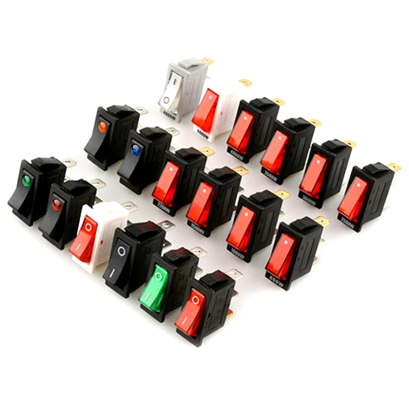 Многофункциональный Электрический выключатель питания KCD3 3000 Вт 4000 3500 2 контакта 3