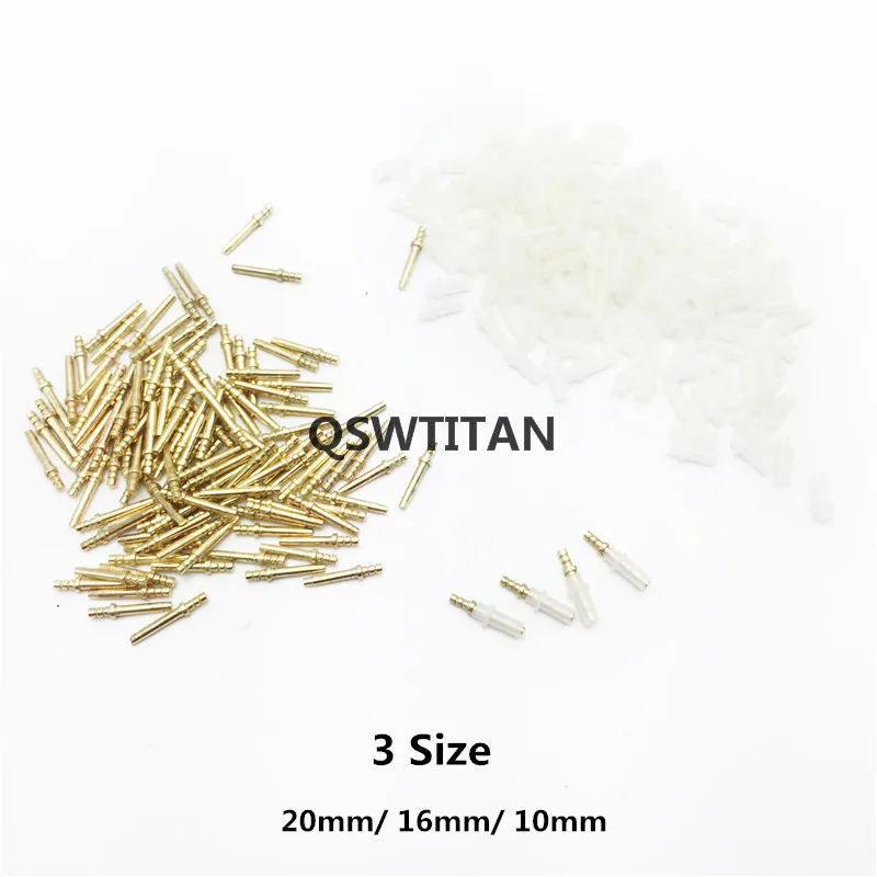 Стоматологический лабораторный Материал цинковый сплав штифт с рукавом Длинный