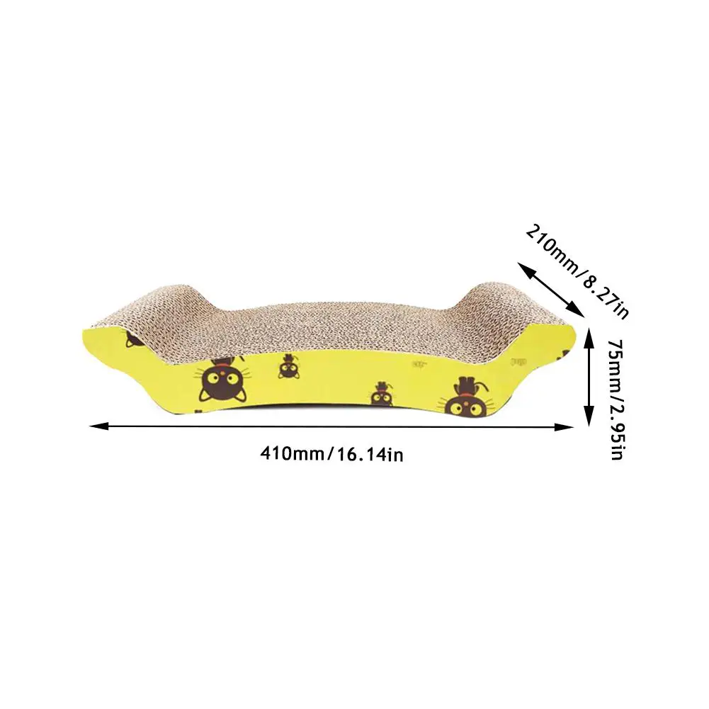 Кошка царапина доска кошка игрушка диван кровать гофрированная бумага ПЭТ укуса