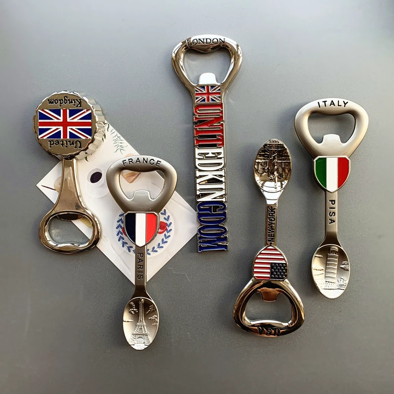 

Ins Practical Creative Travel Refrigerator Decoration Bottle Opener Beer Beverage Bottle Opener Refrigerator Sticker