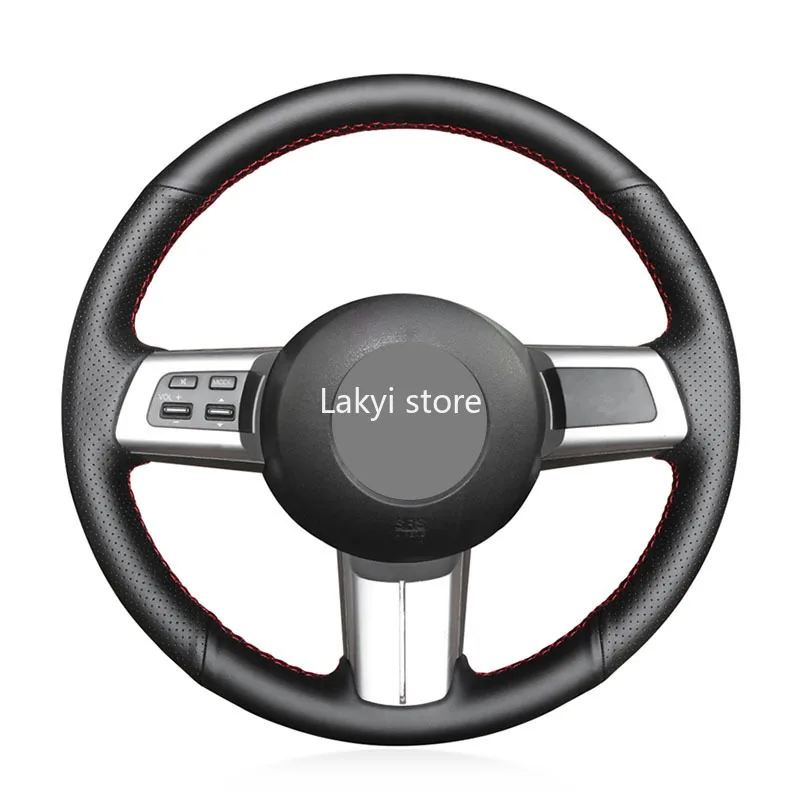 

DIY Manual Sewing Faux Leather Car Steering Wheel Cover For Mazda CX-7 2006-2009 MX-5 Miata 2006-2014 RX-8 2009-2012 15inch 38cm