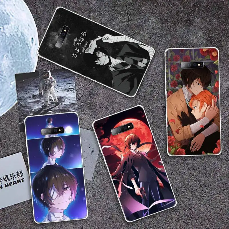 

Anime Bungou Stray Dogs Phone Case Transparent for Samsung A71 S9 10 20 HUAWEI p30 40 honor 10i 8x xiaomi note 8 Pro 10t 11