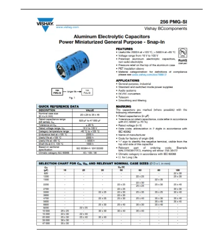 

2pcs Free shipping Dutch YISHAY capacitor BC 35V 6800UF filter electrolytic capacitor