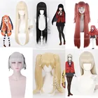 Парик Kakegurui для косплея ролевых игр, прямой длинный, для косплея юмеми джабами юмеко юмодуки Руна меари саотомом