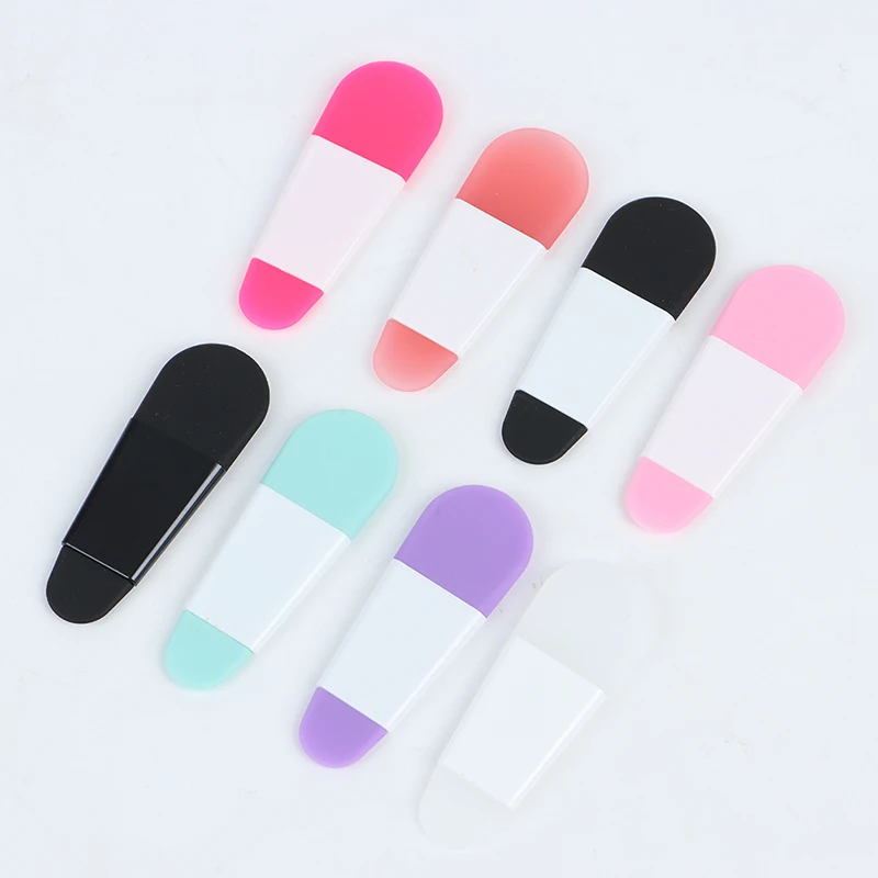 

2Pcs Facial Mask Sticks Mini Cosmetic Spatula Curved Scoop Makeup Mask Cream Spoon Eye Cream Stick Face Beauty Tool