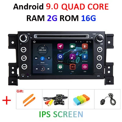 4G 64G 8 ядерный DSP ips 2 Din Android 9,0 автомобильный dvd-плеер gps Аудио для SUZUKI GRAND VITARA 2007-2013 автомобильный радио мультимедиа obd2 dvr - Цвет: 2G 16G IPS