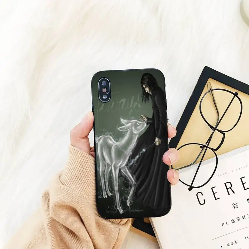 

snape deer always Phone Case For iPhone 11 8 7 6 6S Plus X XS MAX 5 5S se 2020 11 12pro max iphone xr case