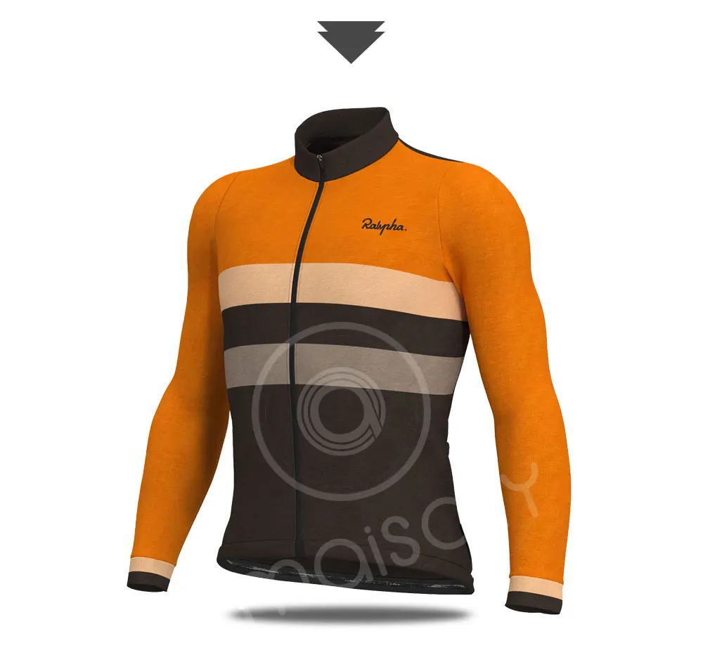 Raphaing Pro Team Bike Велоспорт Джерси зимний термальный флисовый комплект с длинными рукавами Ropa Ciclismo велосипедный триатлон, Велоспорт Набор