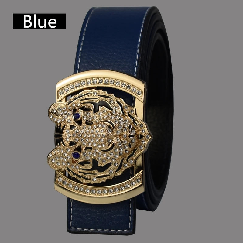 2020 Роскошные брендовые ремни для мужчин модные кожаные с сияющими бриллиантами и